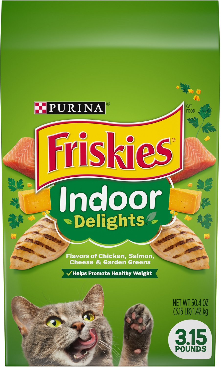 Friskies Indoor Delights Dry Cat Food