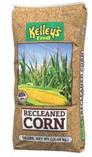 Kelley's Feed Recleaned Whole Corn Livestock Feed