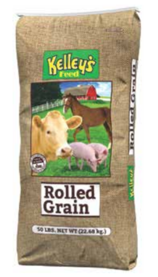 Kelley's Feed Rolled Corn Livestock Feed