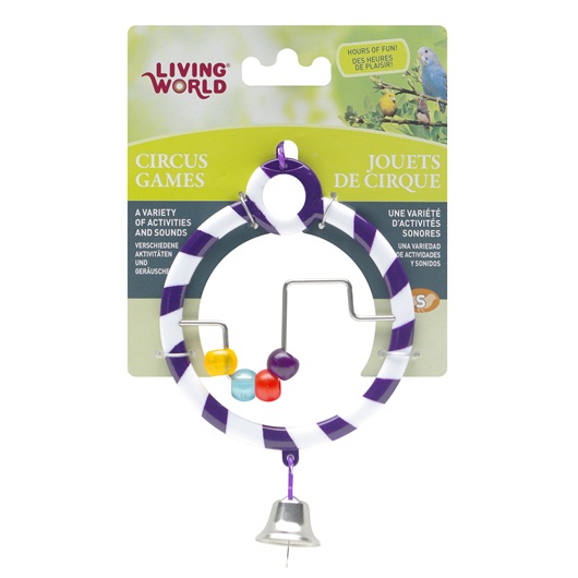 Living World Multi-Coloured Cotton Perch, 21-in