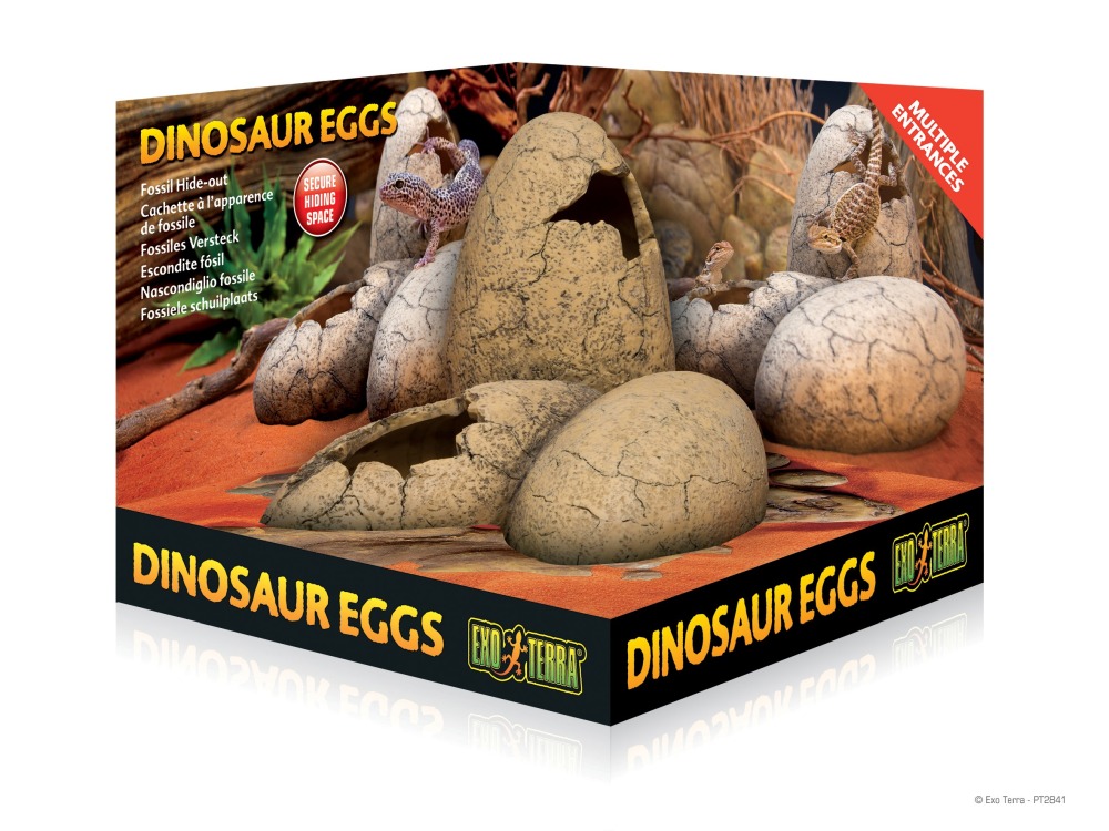 Exo Terra Dinosaur Eggs Fossil Terrarium Ornament