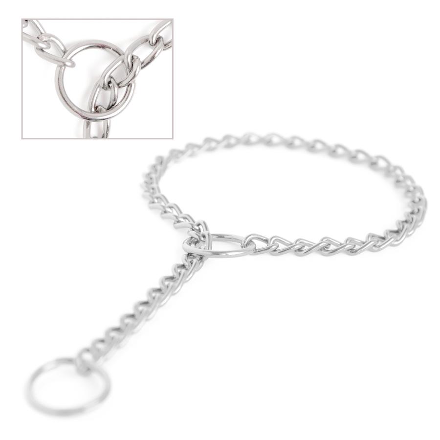 Mighty Paw Slip Choke Chain Dog Collar, 30-in
