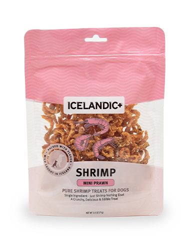 Icelandic+ Mini Shrimp Dog Treats, 2.5-oz