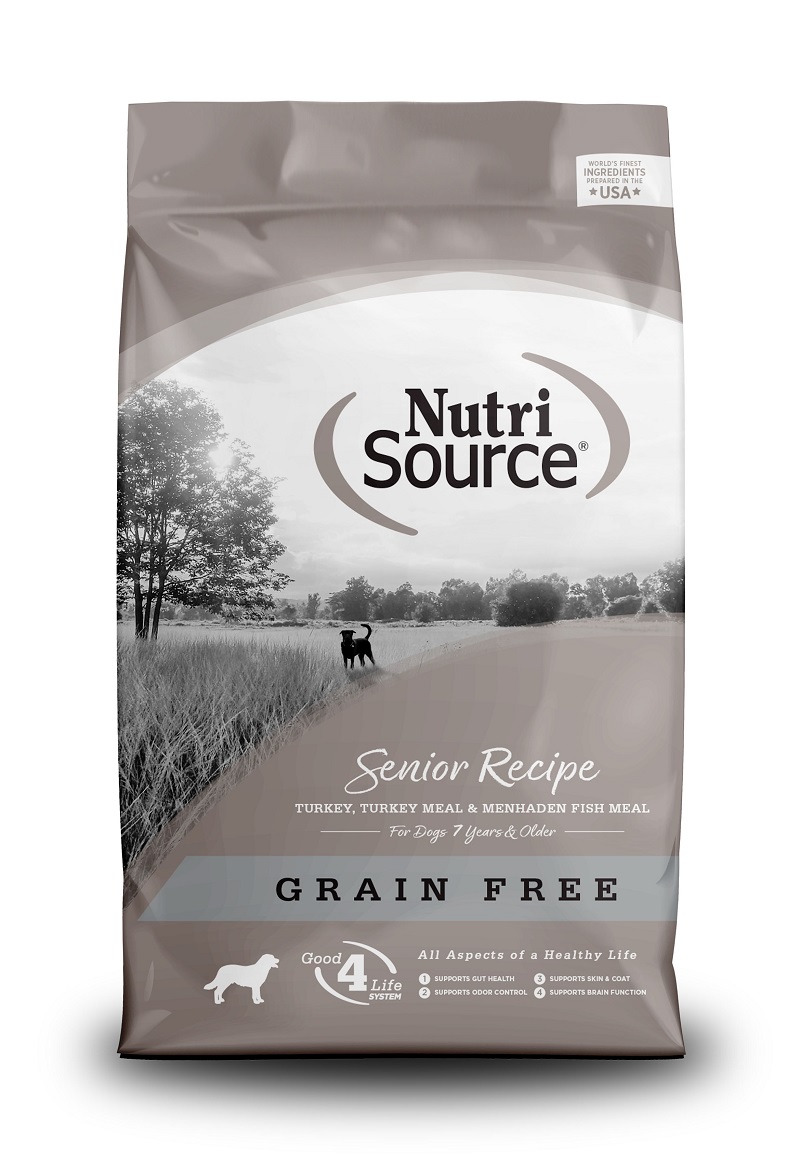 NutriSource Senior Formula Grain-Free Dry Dog Food (**)