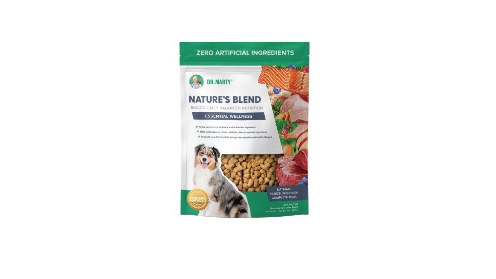 Dr Marty Nature s Blend Essential Wellness Freeze Dried Dog Food 16 