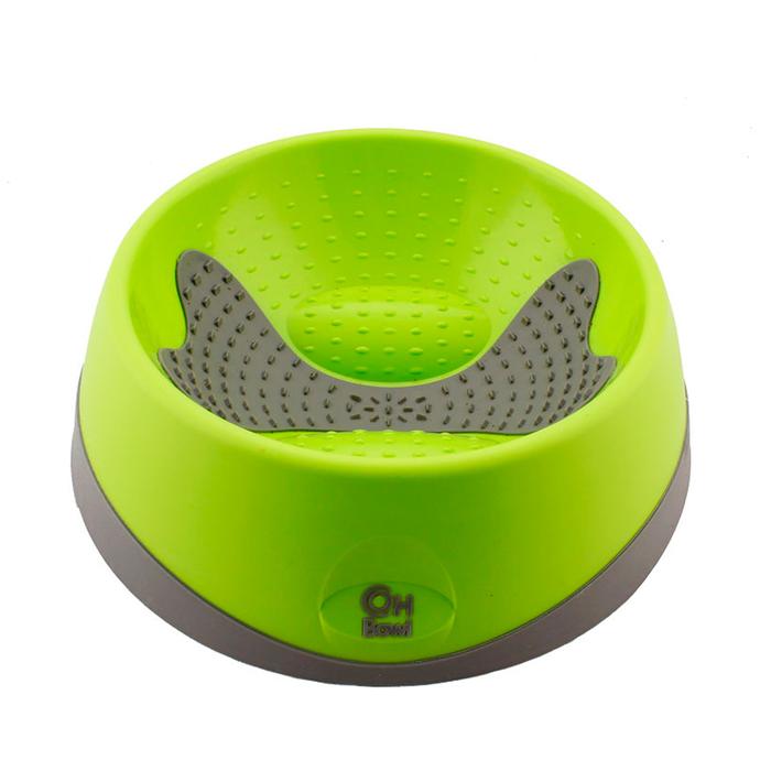 Hyper Pet Oral Health Bowl, Green