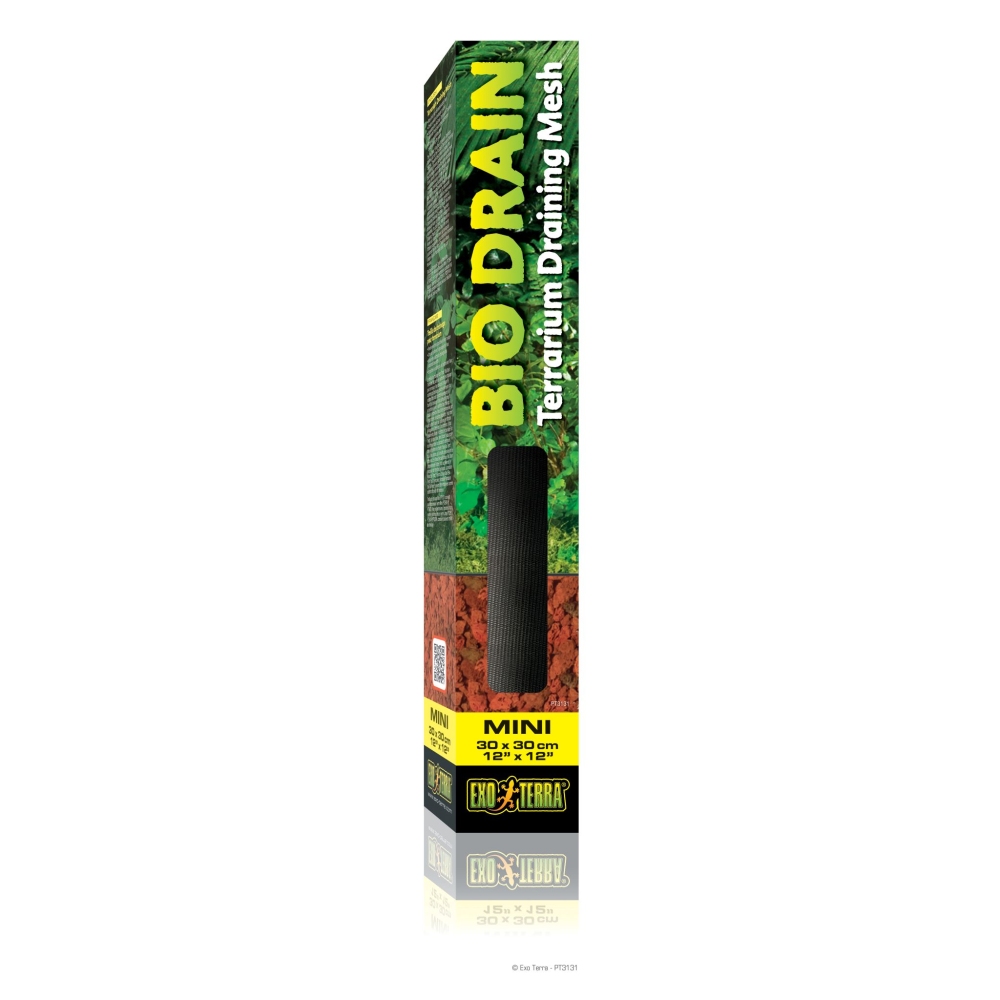 Exo Terra BioDrain Draining Mesh, 12-in x 12-in