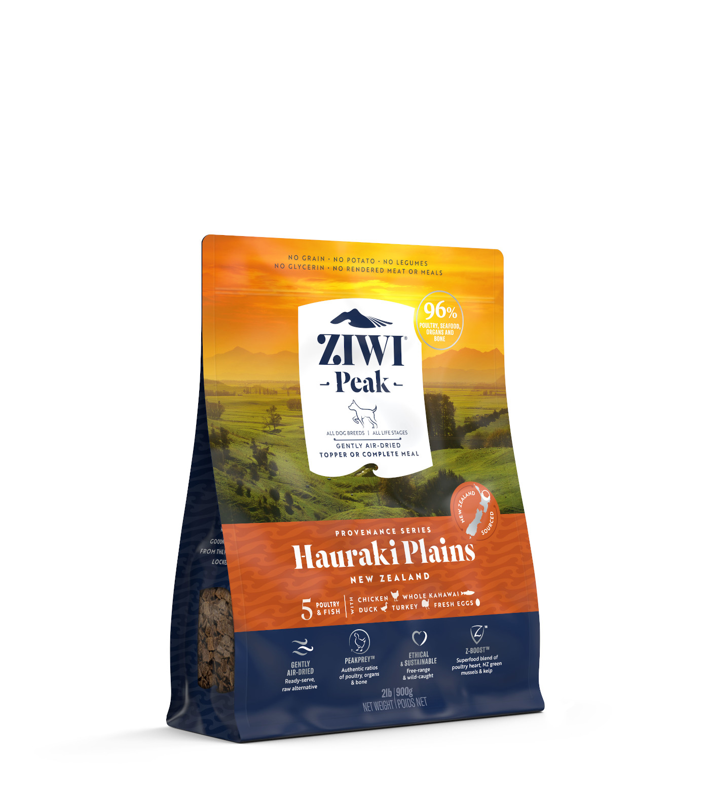 ZIWI Peak Provenance Air-Dried Dog Food Hauraki Plains Recipe (**)