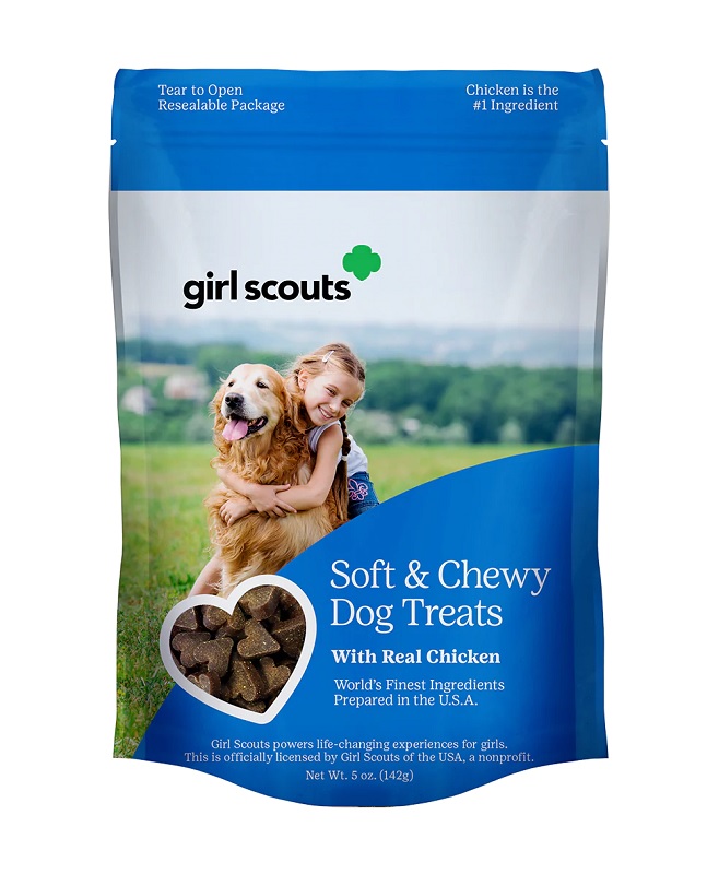 Girl Scouts Chicken Soft & Chewy Dog Treats, 12-oz