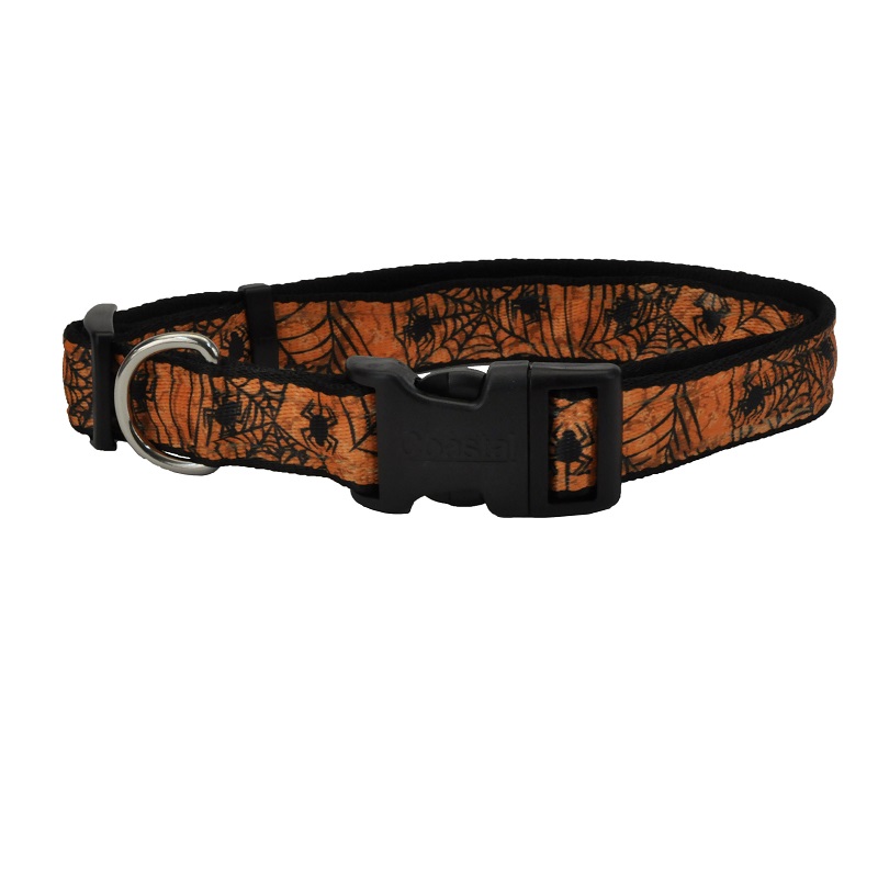 Celebration Halloween Dog Collar, Style #3, 5/8-in x 12-in-18-in