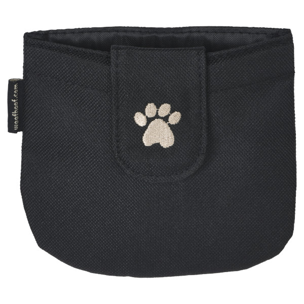 WoofHoof Pocket Pouch Dog Treat Bag, Black