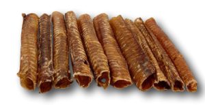 Healthy Dog Chews Beef Trachea Dog Treats, 12-in