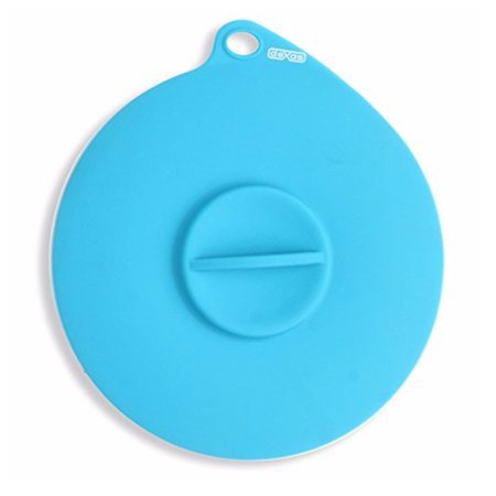 Dexas Couvercle flexible à ventouse, Bleu