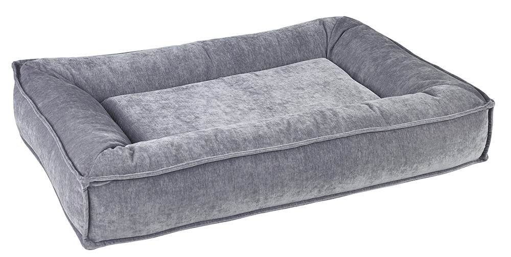 Bowsers Divine Futon Pet Bed, Pumice, Large