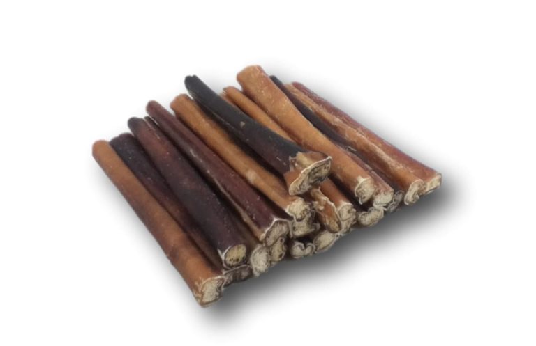 Healthy Dog Chews Bully Stick Straight Dog Treats, 6-in