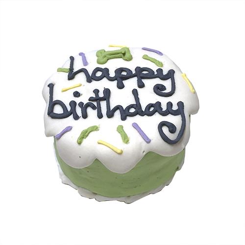 Bubba Rose Birthday Baby Cake Dog Treats, Green (Color: Green)
