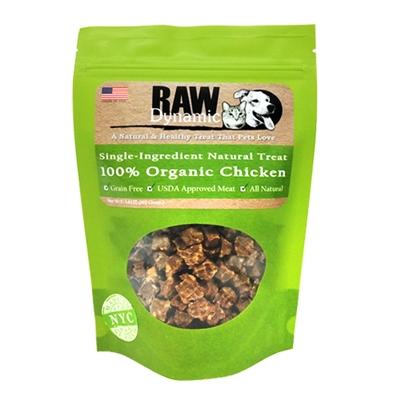 Raw Dynamic Chicken Dog Treats, 3.6-oz