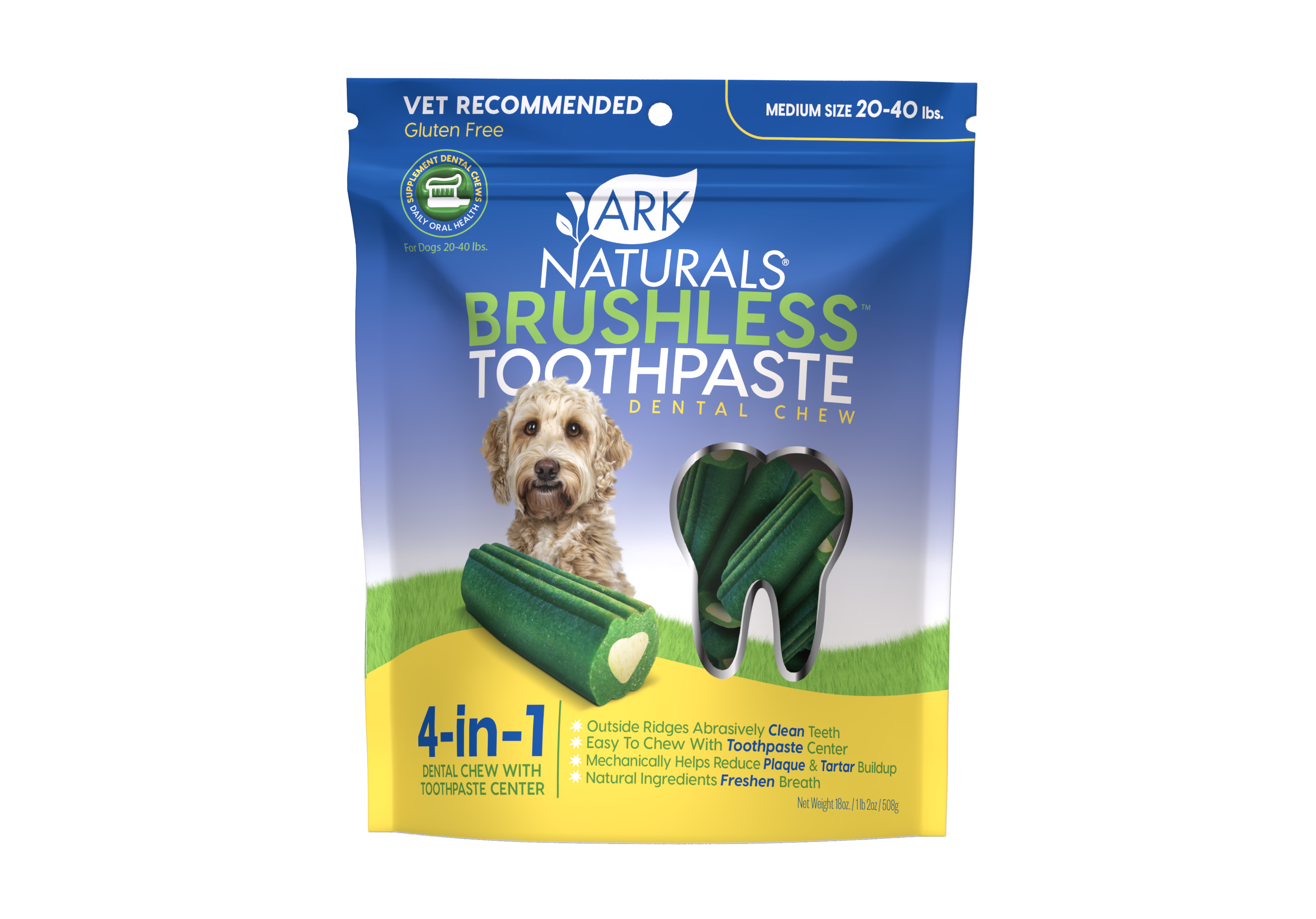 Ark naturals brushless toothpaste dental chews for dogs hotsell