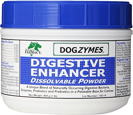 Nature's Farmacy Dogzymes Digestive Enhancer Dog Supplement, 1-lb