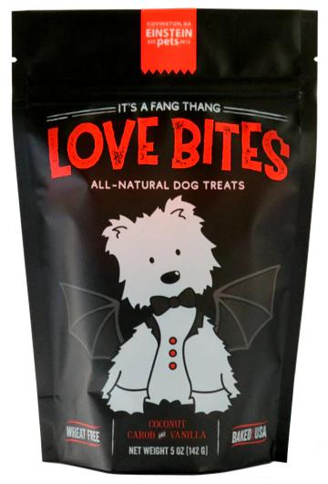 Einstein Pets Love Bites Dog Treats, 5-oz