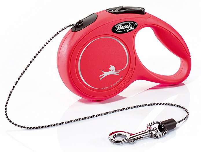 Flexi Classic Cord, Red, X-Small, 3M