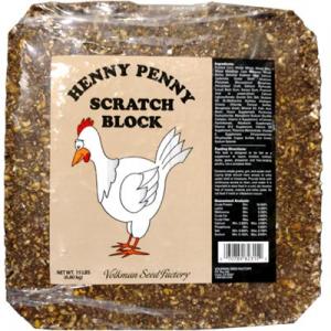 Henny Penny Scratch Block Chicken Food, 15-lb