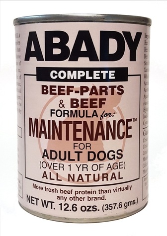 Robert Abady Beef Parts & Beef Formula Wet Dog Food, 12.6-oz