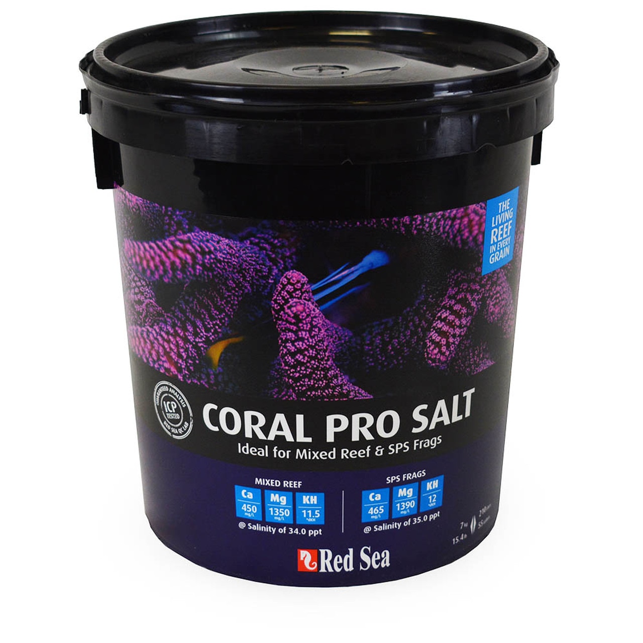 Red Sea Coral Pro Salt for Aquariums, 55-gallon