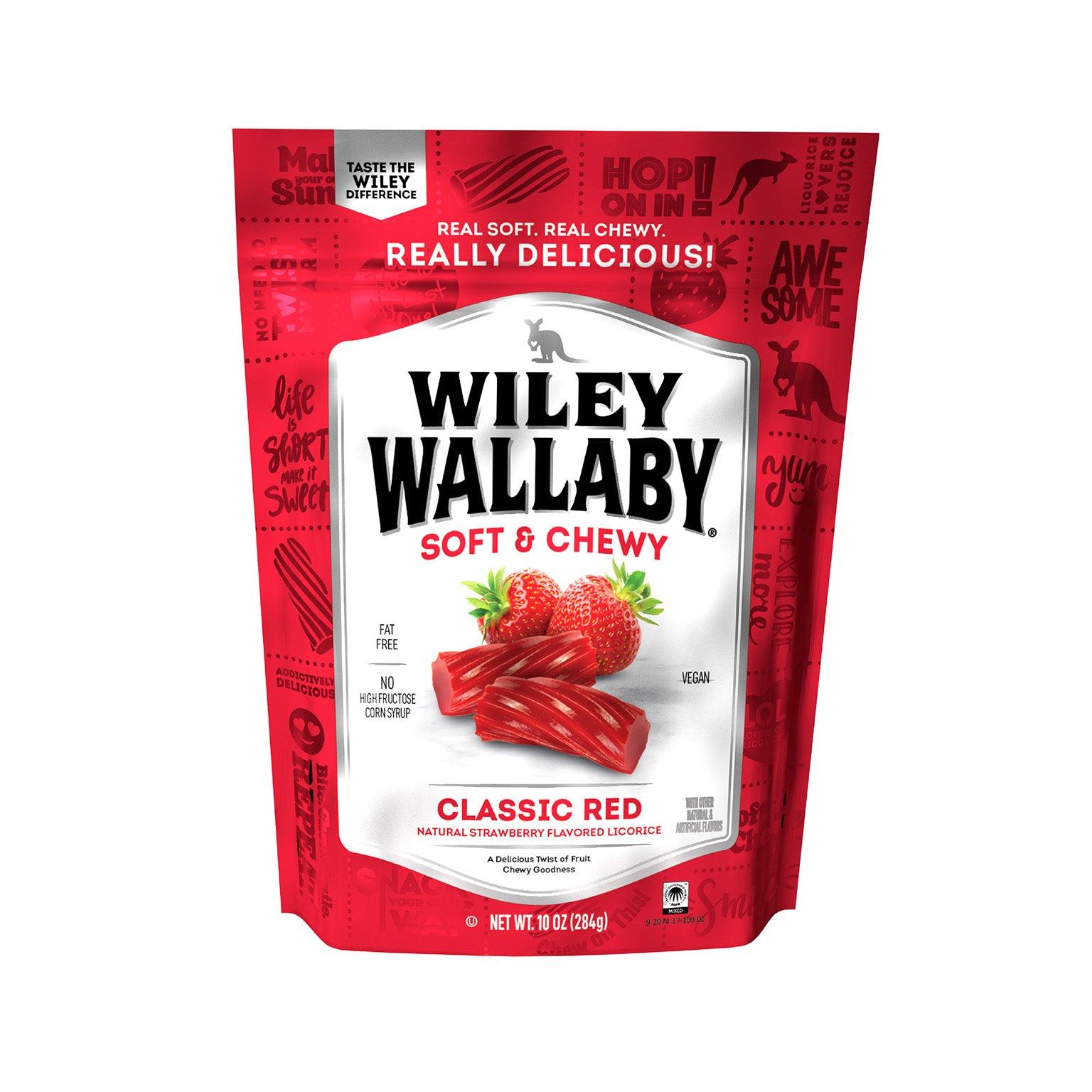 Wiley Wallaby Classic Red Strawberry Soft & Chewy Treats, 10-oz