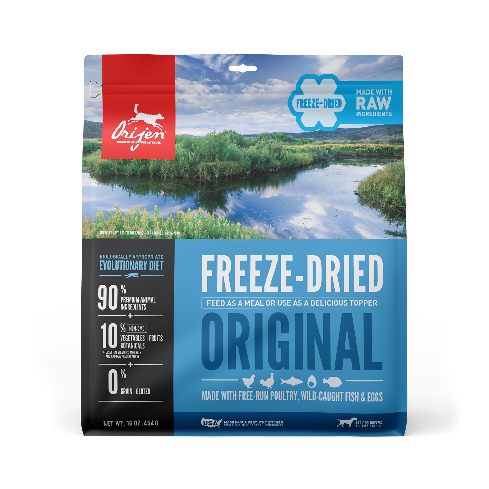 Premium freeze outlet dried dog food