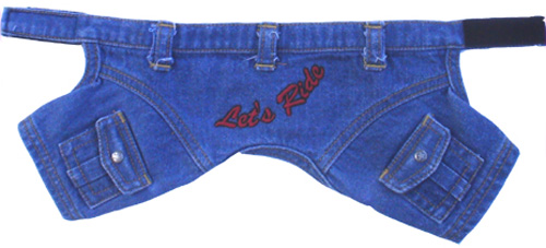 PAMPET / Puppe Love Dog Pants, Denim Let's Ride