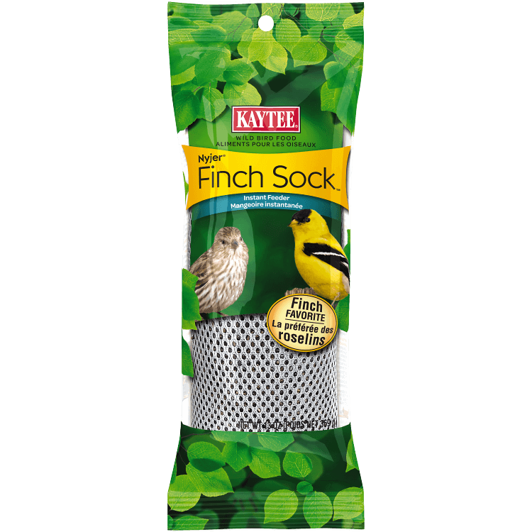 Kaytee Finch Sock Pouch Bird Feeder