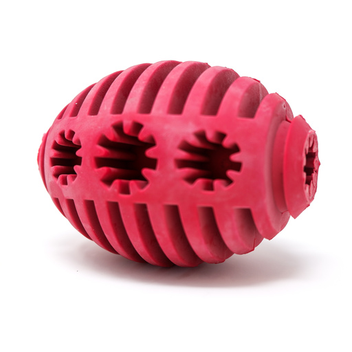 Steel Dog Stuffers Football Dog Toy
