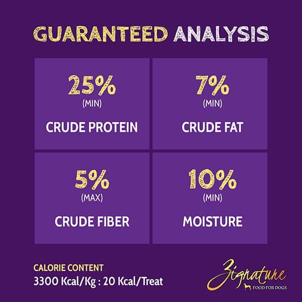 Zignature Kangaroo Formula Ziggy Bars Dog Treats, 12-oz