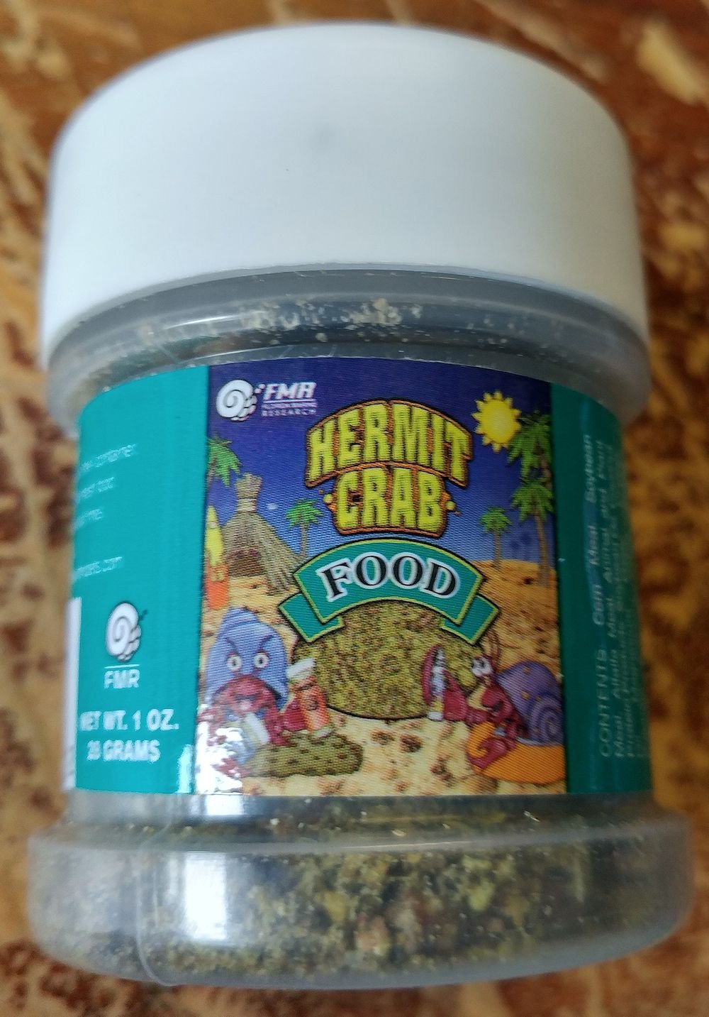 FMR Hermit Crab Food, 1-oz bottle