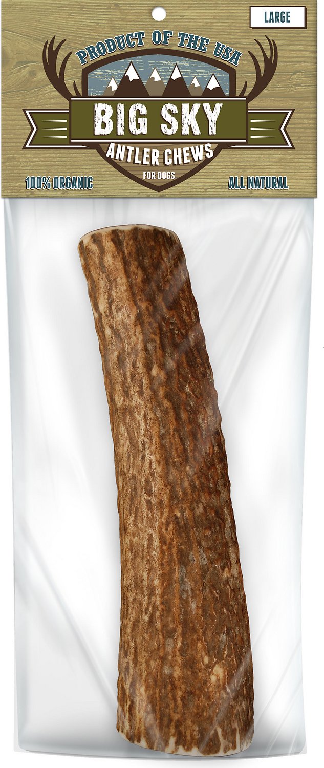 Big Sky Antler Chews Natural Elk Antler Dog Chews