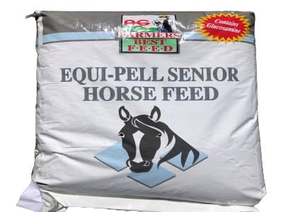Farmer's Best Equi-Pell Senior Horse Feed, 50-lb Size: 50-lb