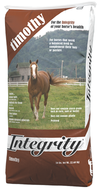 Integrity Feed Timothy Horse Feed, 50-lb