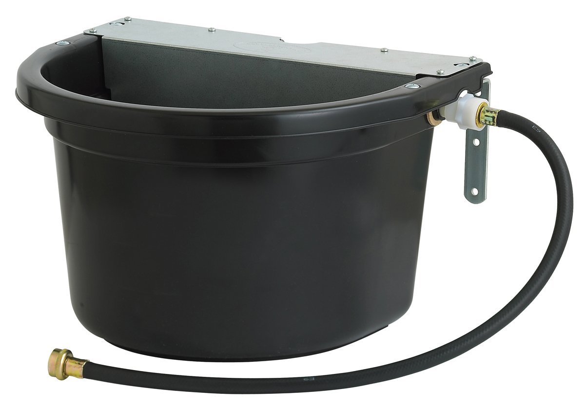 Miller Little Giant Duramate Automatic Livestock Waterer, Black, 16-qt (Size: 16-qt)