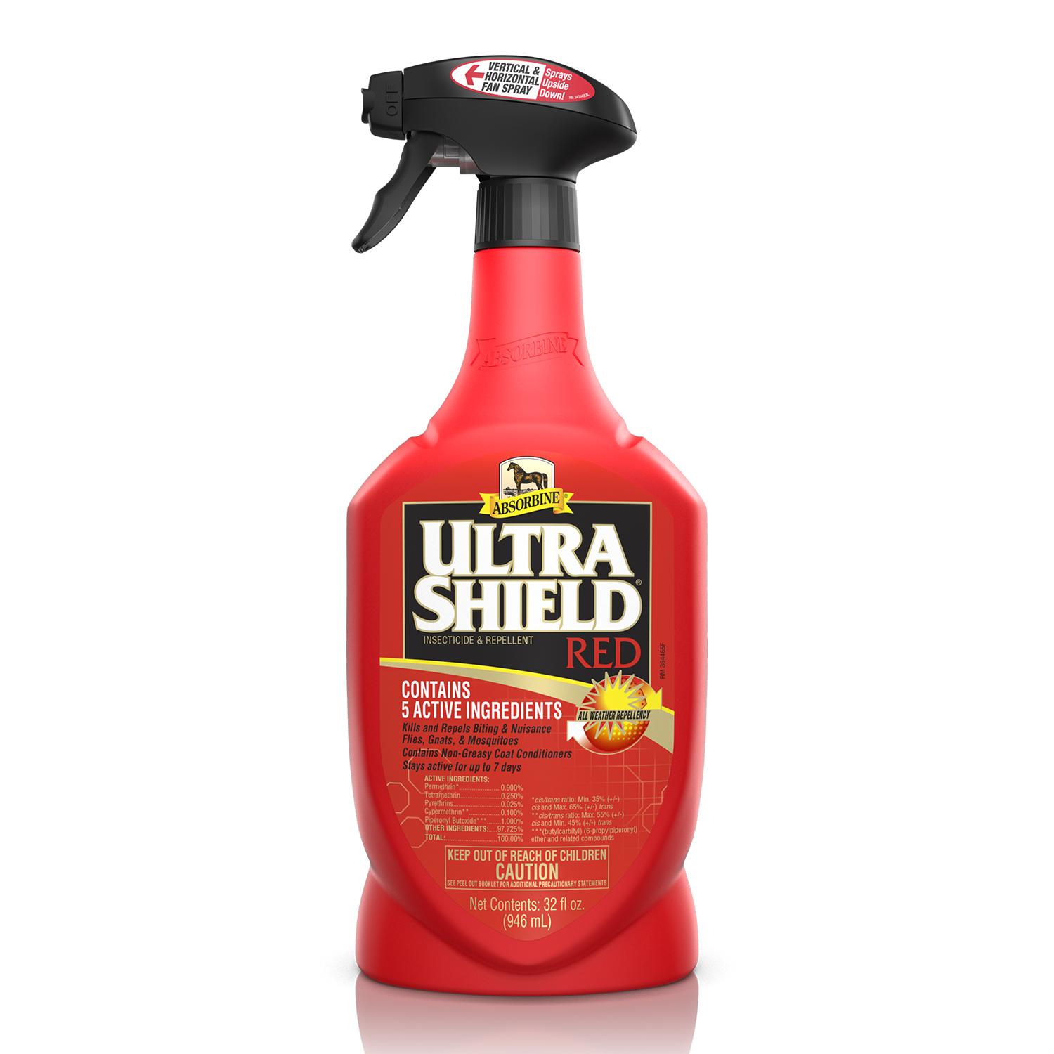 Absorbine UltraShield Red Insecticide & Repellent for Equine