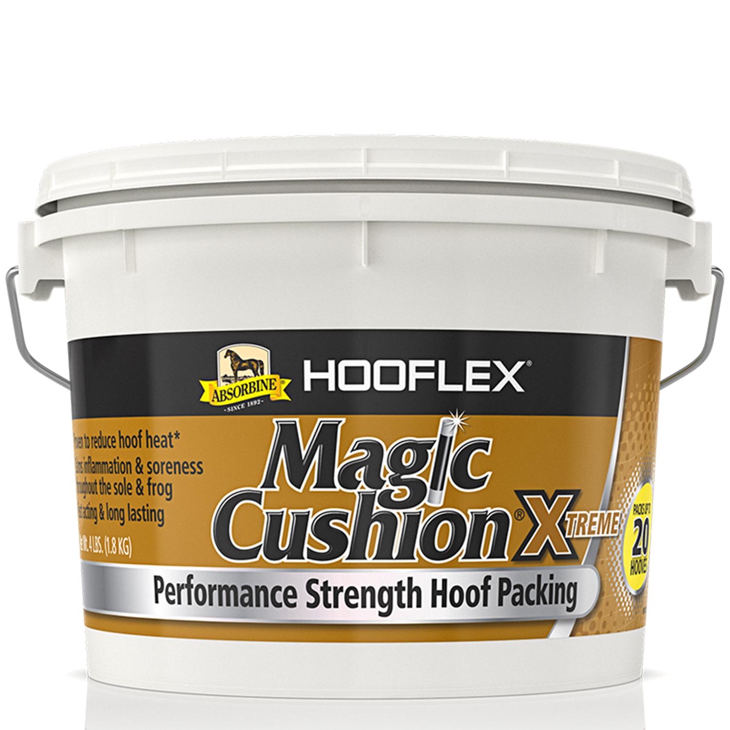 Absorbine Hooflex Magic Cushion Xtreme Hoof Packing for Equine, 4-lb