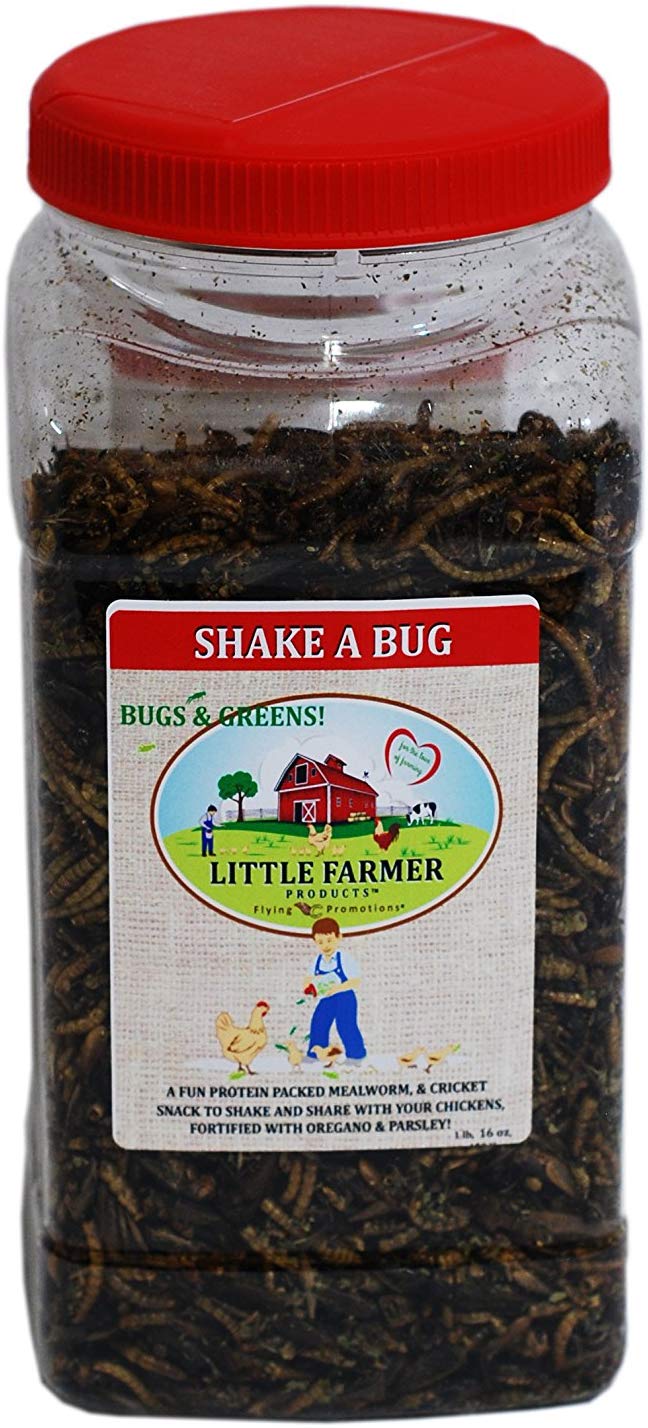 Little Farmer Shake A Bug Poultry Treats