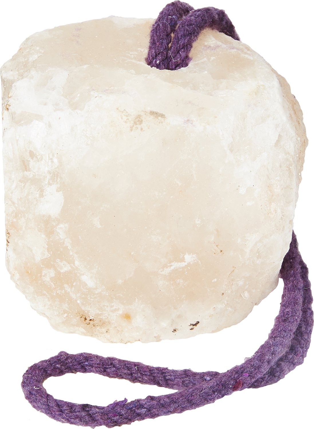 Horsemen's Pride All-Natural Himalayan Salt on a Rope Salt Block Horse TreatS, 4.4-lb