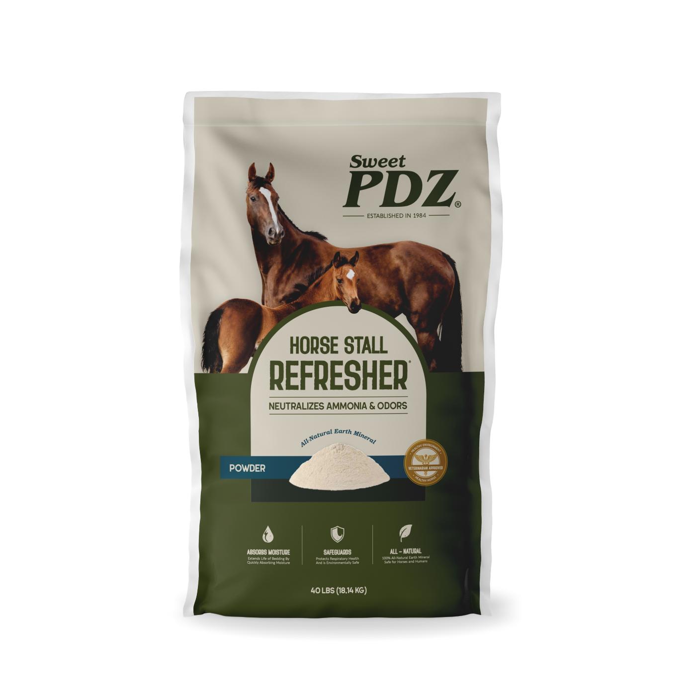 Sweet PDZ Horse Stall Refresher Powder