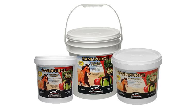 First Companion Sandpurge Psyllium Pellets Equine Supplement, 5-lb