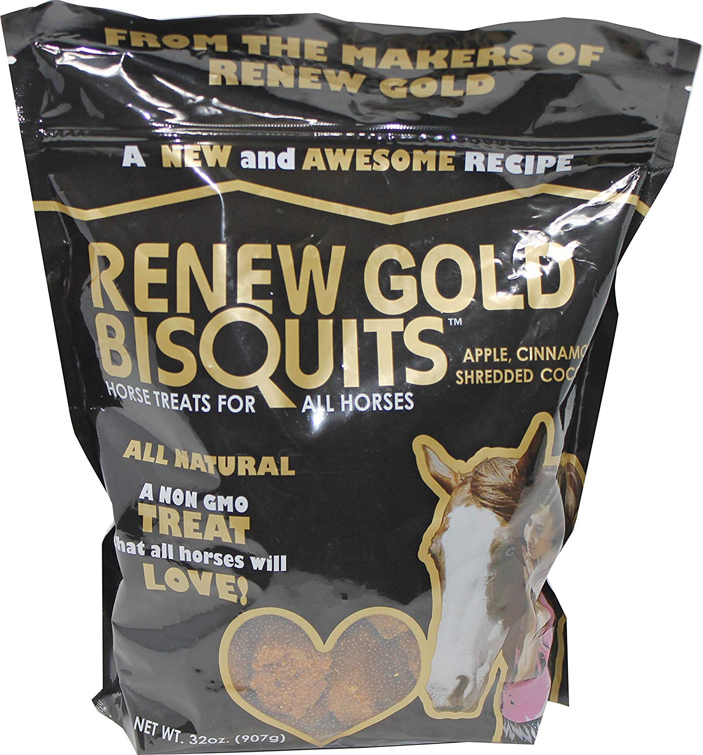 Manna Pro Renew Gold BisQuits Horse Treats