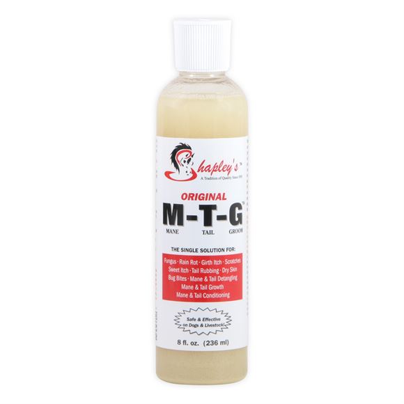 Shapley's Original M-T-G Mane Tail Groom Horse Solution, 8-oz