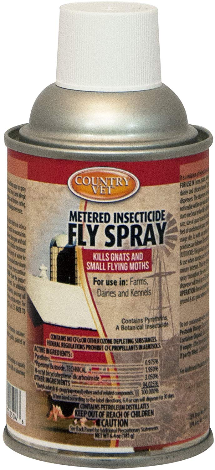 Country Vet Metered Insecticide Fly Spray, 6.4-oz