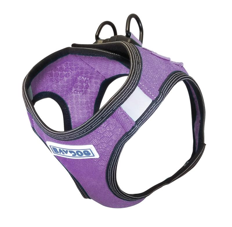BayDog Liberty Bay Dog Harness, Violet, Medium