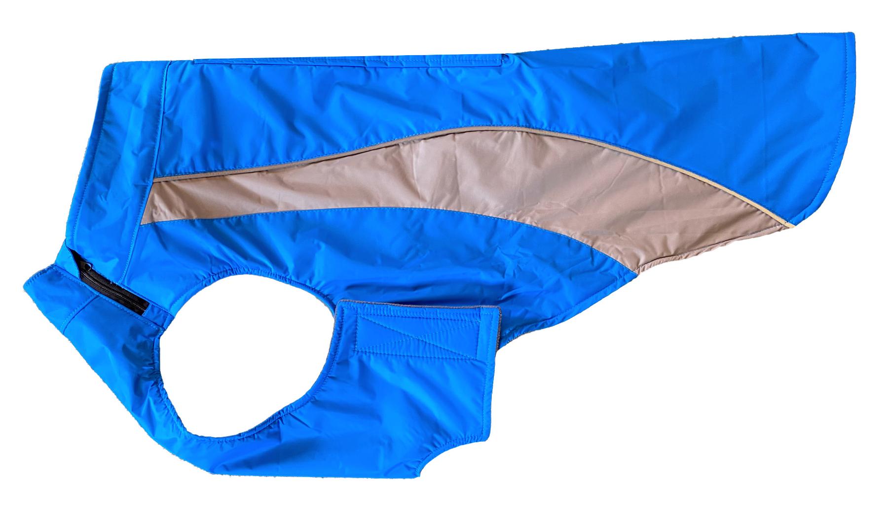 BayDog Saginaw Bay Dog Fleece, Ocean Blue, Large